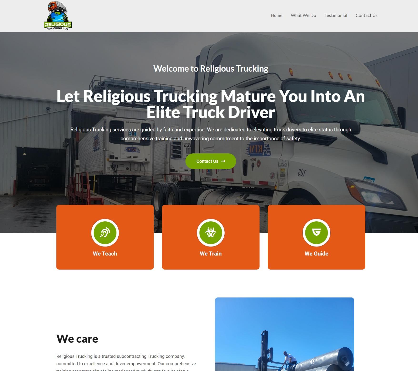 Religious Trucking